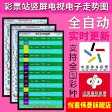 彩票站电子走势图显示屏体彩福彩3D快乐8大乐透排列3双色球专用电