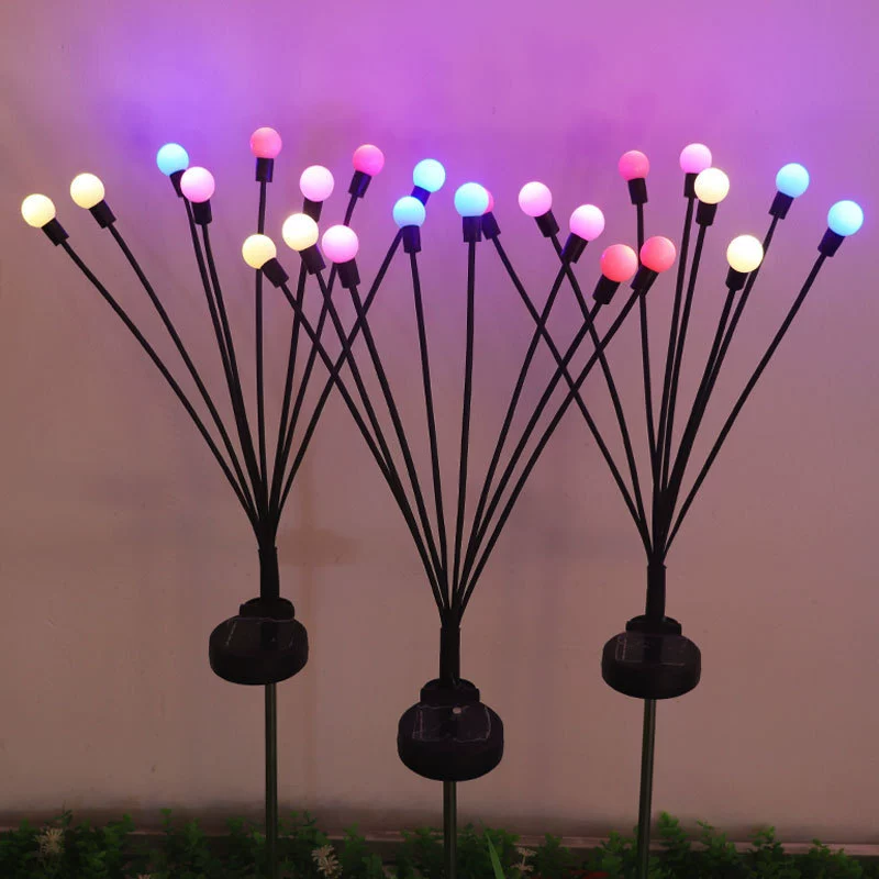 Garden lights solar-powered for gazebo