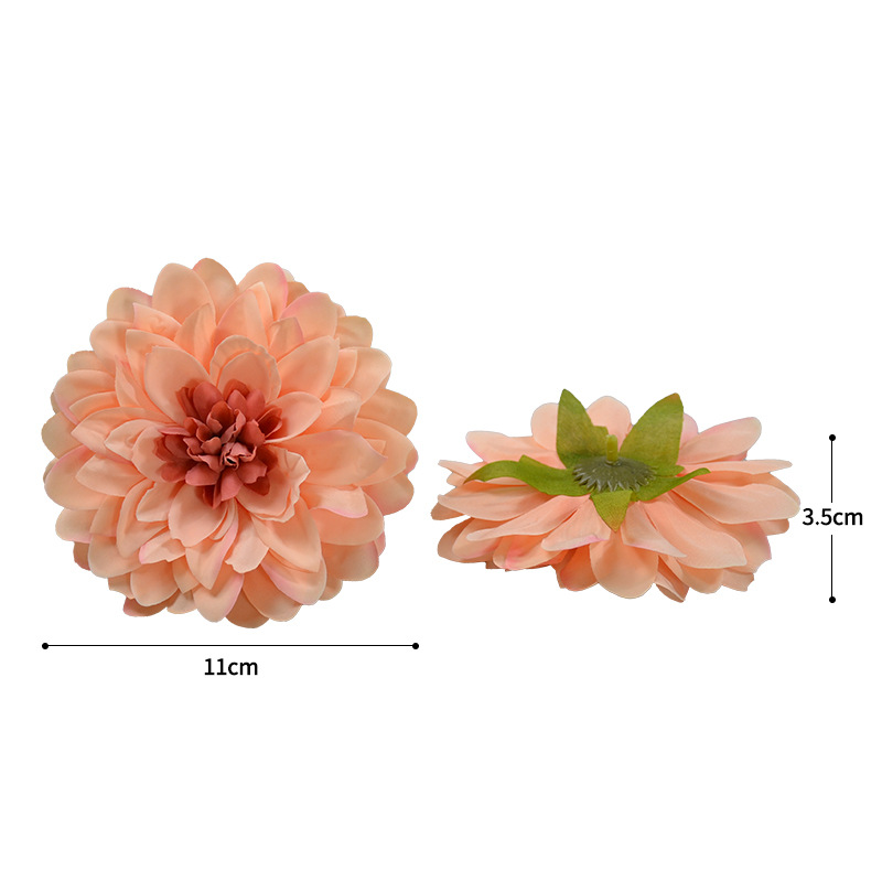 Pintura al óleo de flores de crisantemo simulación de flores de crisantemo de crisantemo DiDi sombrero sombrero de sol decoración flor caja de flores image 6