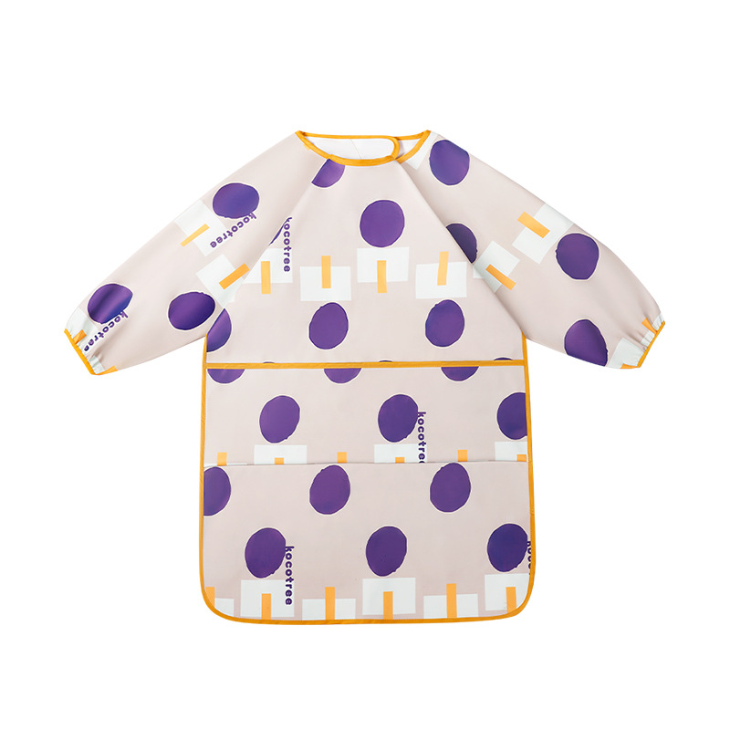 KK árbol delantal impermeable para niños, pintura de ropa para niños, ropa para niñas, ropa para bebés, pintura para artistas