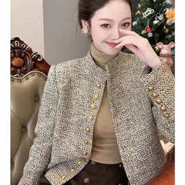 9152春秋新款气质小香风外套女装短款高级感超好看气质小个子时尚