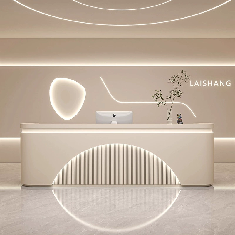 医院导诊台工作台导医台公司吧台前台口腔诊所导医台美容院收银台