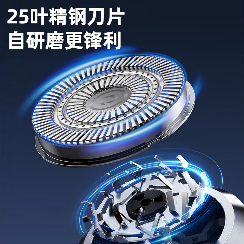 Chico afeitador eléctrico para hombres afeitador portátil de carga rápida de tres cuchillos afeitador afeitador afeitador