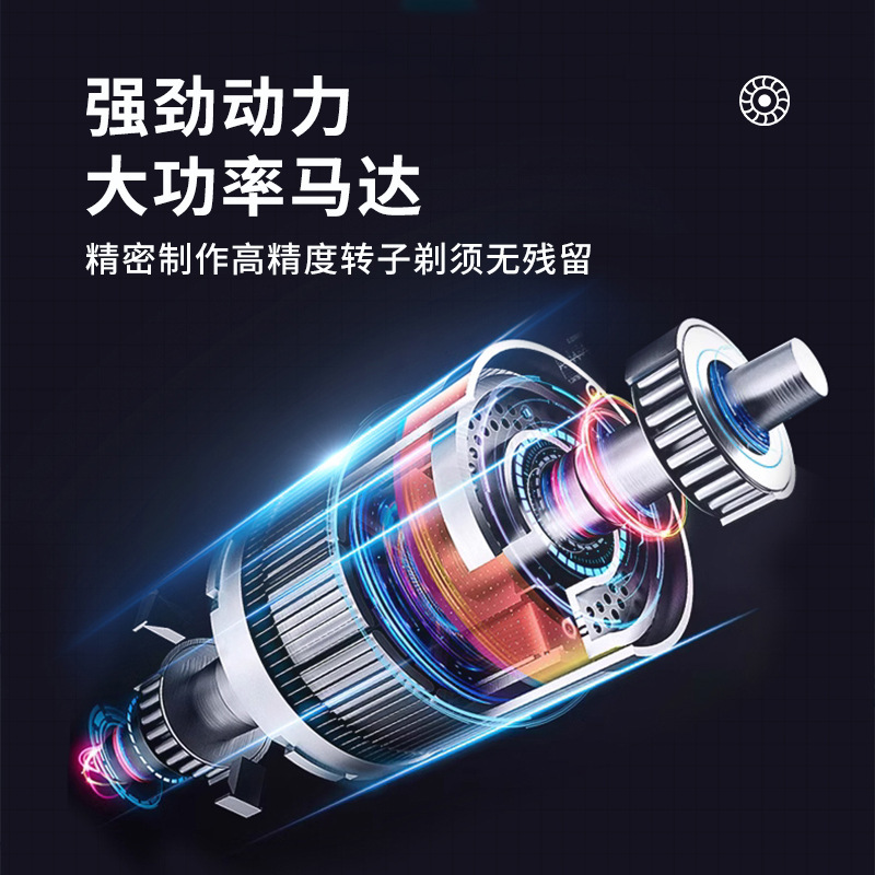 三刀刃三合一シェーバー、メンズセット、メンズ電動シェーバー、USB充電式シェーバー|undefined