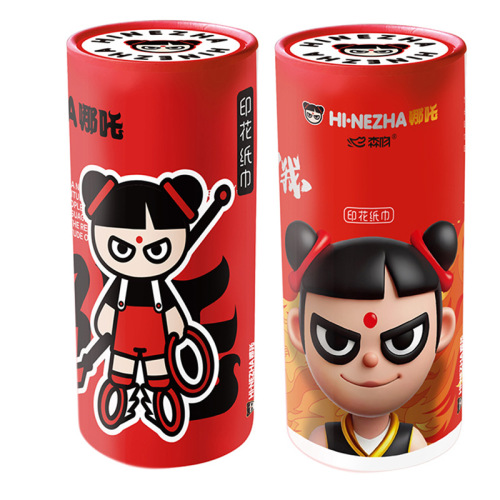 Authentic License Nataku Print Tissue Carton Car Tissue Holder with Printed Tissue Car Carton