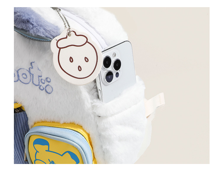 Little Bear Meilad Plüsch Niedlicher Lustiger Kleiner Rucksack, Nischen-Reisetasche, Herbst und Winter_voghion.com