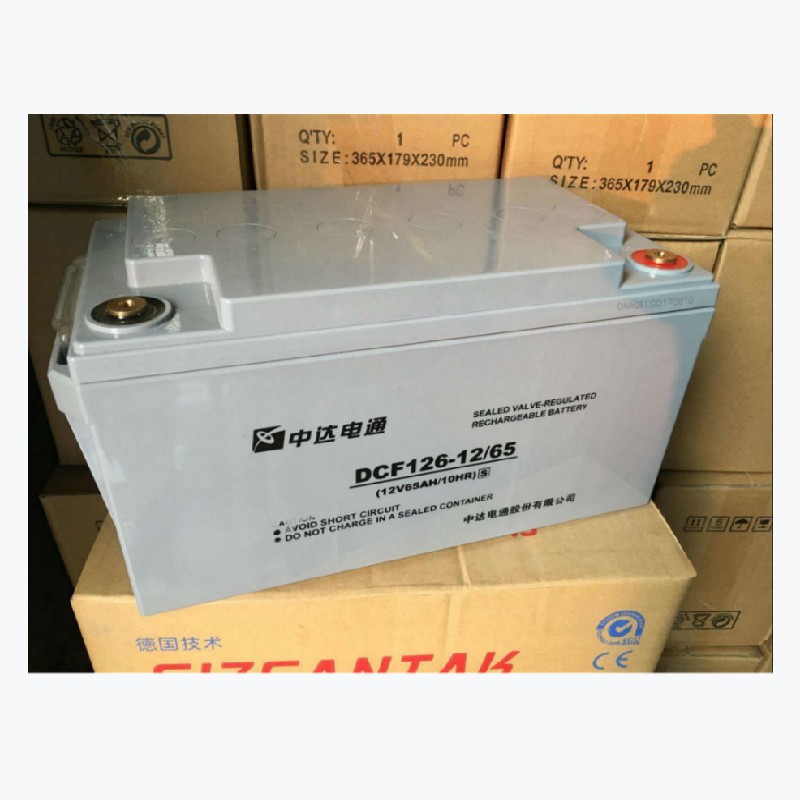 台达蓄电池12V65AH 中达电通DCF126-12/65 UPS/EPS储能电源直流屏