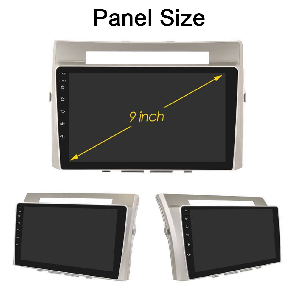 9-inch Android smart display central control modified GPS navigator suitable for 04-09 Toyota Verso