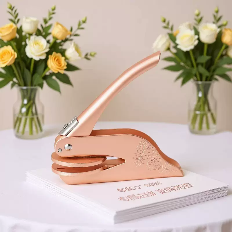 手钳钢印印花手钳印章定刻LOGO设计专用铜片手压式钢印模厂家批发