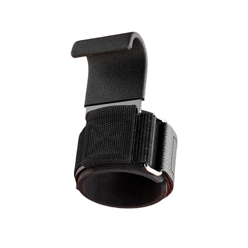 Dispositivo de entrenamiento auxiliar de acondicionamiento físico de columna lumbar con gancho de elevación ascendente y barra horizontal antideslizante anti-deslizante especial para protector de muñeca de tracción dura