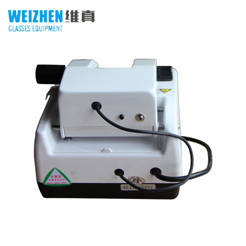 Weizhen WZ-JP800A medio marco lente ranuradora máquina de trefilado de acero inoxidable equipo de procesamiento de lentes de espectáculo sin marco