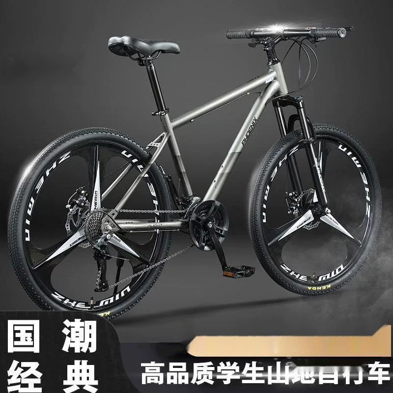 Phoenix, mountain road bike with brake system for elementary school students for adults, 24 inch, for teenagers
