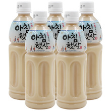 批發 瓶裝飲料 韓國進口熊津果汁含蘆薈果粒500ml 20瓶一箱