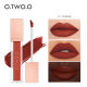 O.TW O High-order thick fog matte non-stick Cup lip glaze Velvet Matte Lip mud not easy to fade lip gloss lipstick