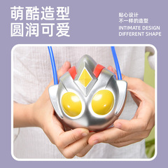 正版奧特曼超人兒童電動迷你靜音手錶風扇充電戴手腕小型隨身學生