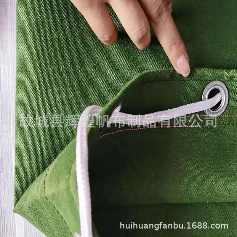 厂家批发加厚快递帆布收纳袋物流快递中转袋双抽束口袋文件销毁袋