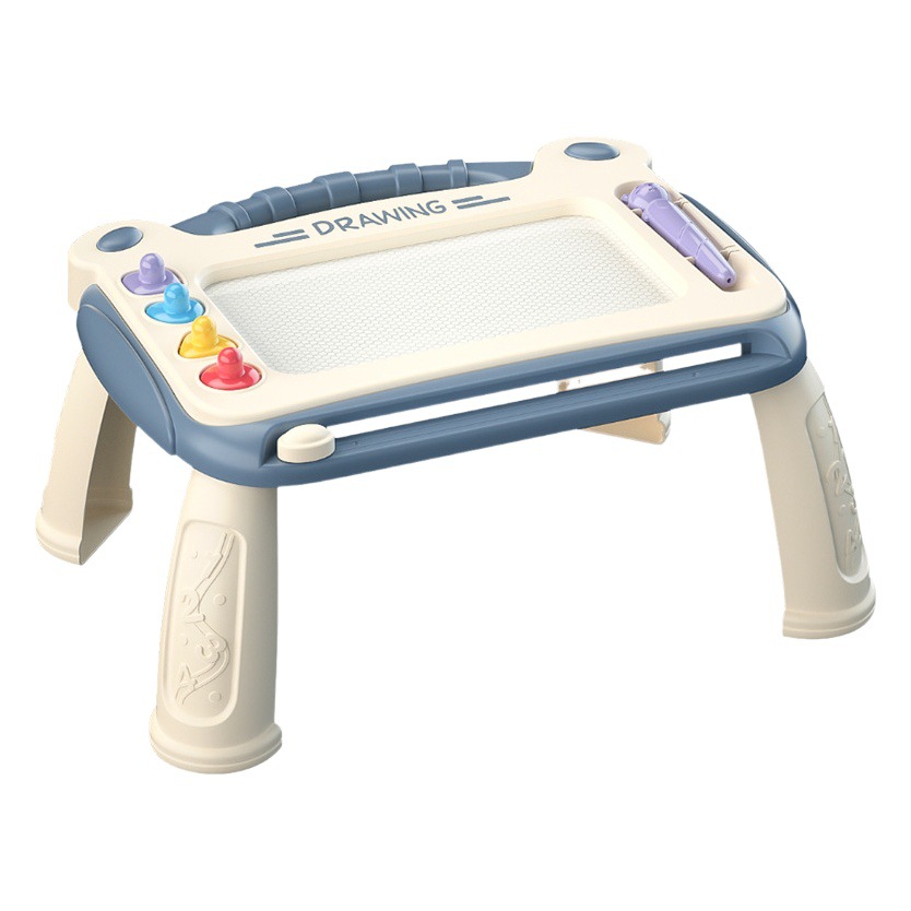 Pata de escritorio para niños con junta de dibujo de sello tablero de escritura magnético soporte infantil hogar multi-funcional graffiti juguete