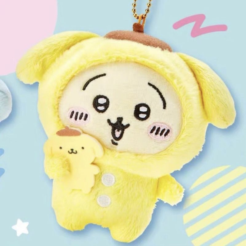 新型サンリオ変装ぬいぐるみストラップ小吉兎子猫キーホルダー人形ストラップ|undefined