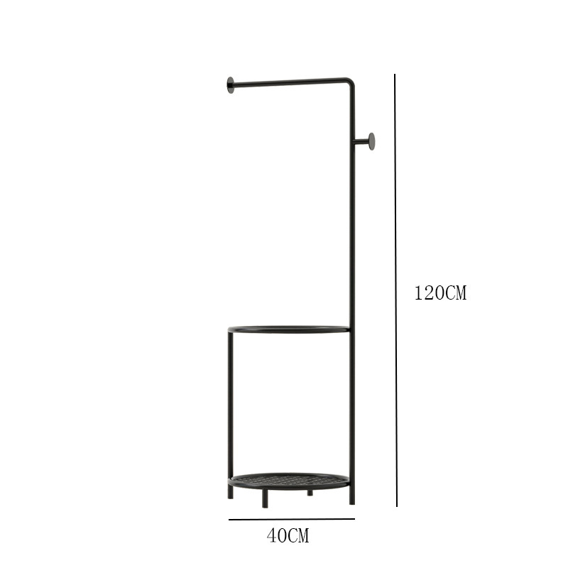 B8_블랙 타월 랙 (바구니 제외)