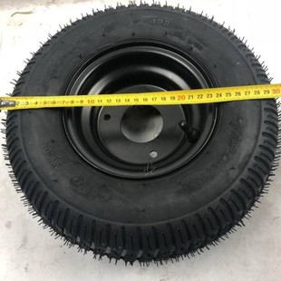 168 Kart ATV Modified 13X5.00-6 Lawn Flower Tire with Hub Lawn Mower Snow Sweeper Tire