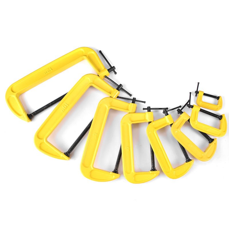 Clip carpintería G alta resistencia industrial