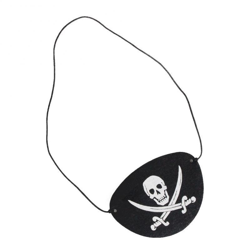 Inventario de Halloween Pirata Skull Eye Mask Decoración creativa Ciclón Pirata Skull Eye Mask props de baile