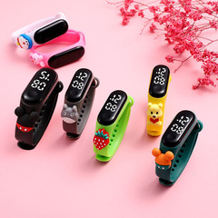 Best-selling LED bracelet watch, character edition, children's electronic watch, silicone waterproof touch control student bracelet watch