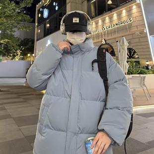 2024 new winter collar loose solid color plus size cotton-padded jacket casual warm coat a generation of hair