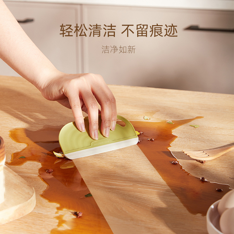 lavabo raspador de baño limpiador de vidrio de silicona herramienta de limpieza mini raspador de escritorio pequeño raspador de agua