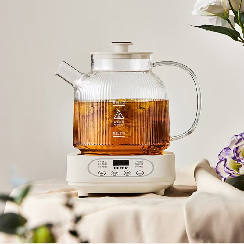 米联水龙头养生壶炖煮一体煮茶壶烧水壶家用多功能大容量花茶壶|undefined
