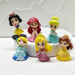 アナと雪の女王 ガーデン ドリーム シリーズ おとぎ話 プリンセス ムーラン フィギュア 周辺人形 グラビア オーナメント