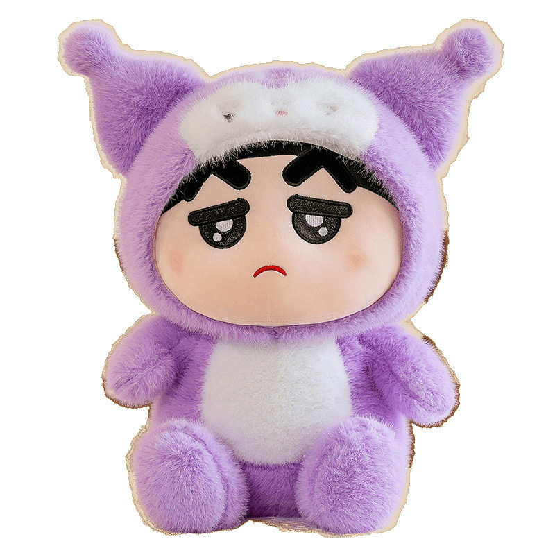 新しいかわいいクレヨンしんちゃんぬいぐるみ人形がクロミに変身かわいい人形縫いぐるみ人形枕ギフト|undefined