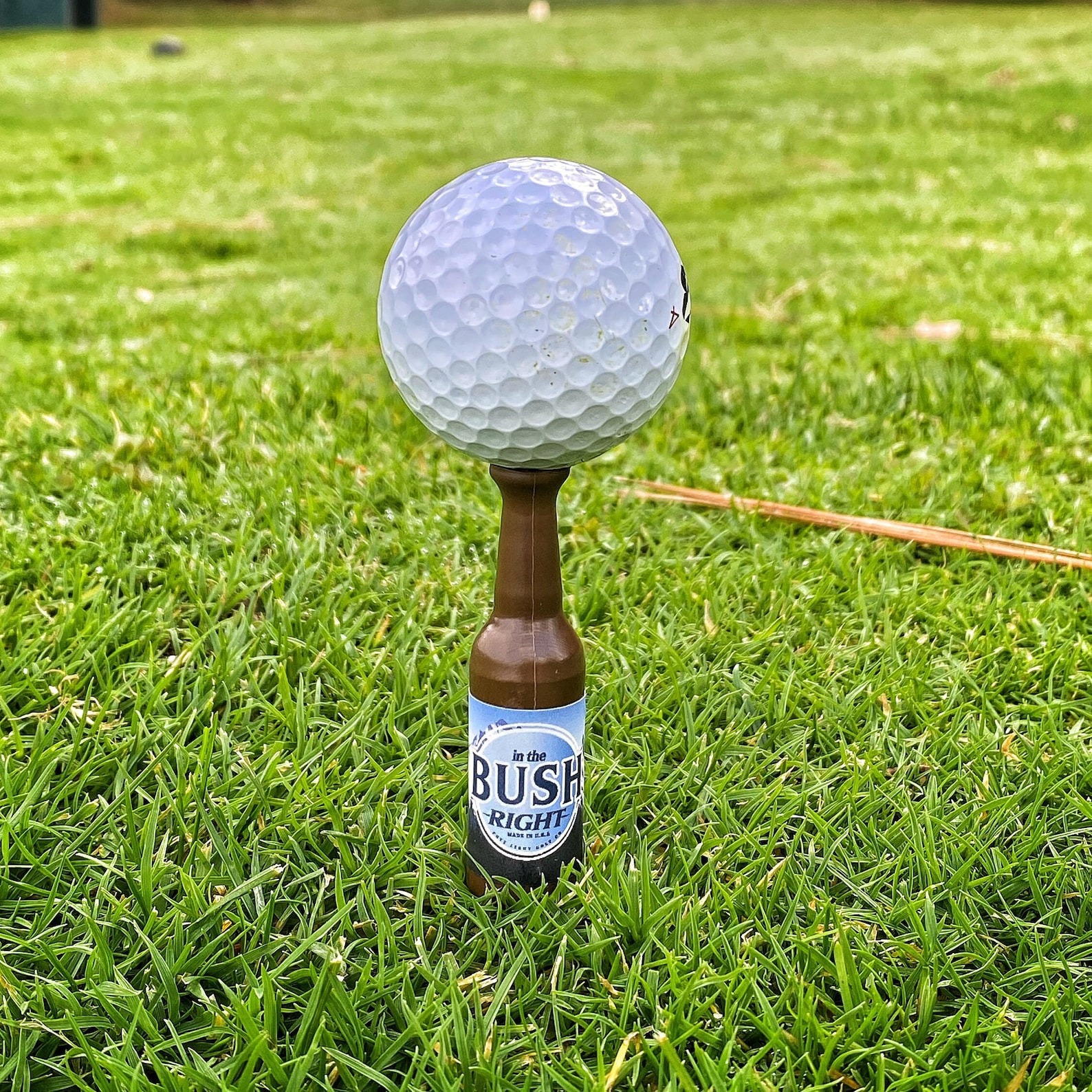 2023 transfronterizo nuevo Mini botella de cerveza Golf Tees resina tierra tapón botella fábrica al por mayor