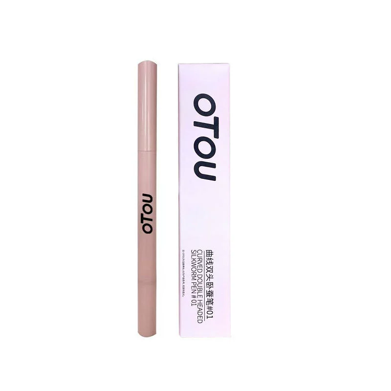 Double-sided brightening fuchsia highlighter, contouring
