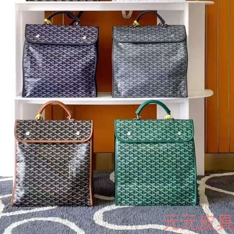 Goyard Adjustable Backpack Dog Tooth Large Capacity Backpack Lightweight Travel Style Bag Goyard Adjustable Backpack Dog Tooth Large Capacity Backpack Lightweight Travel Style Bag