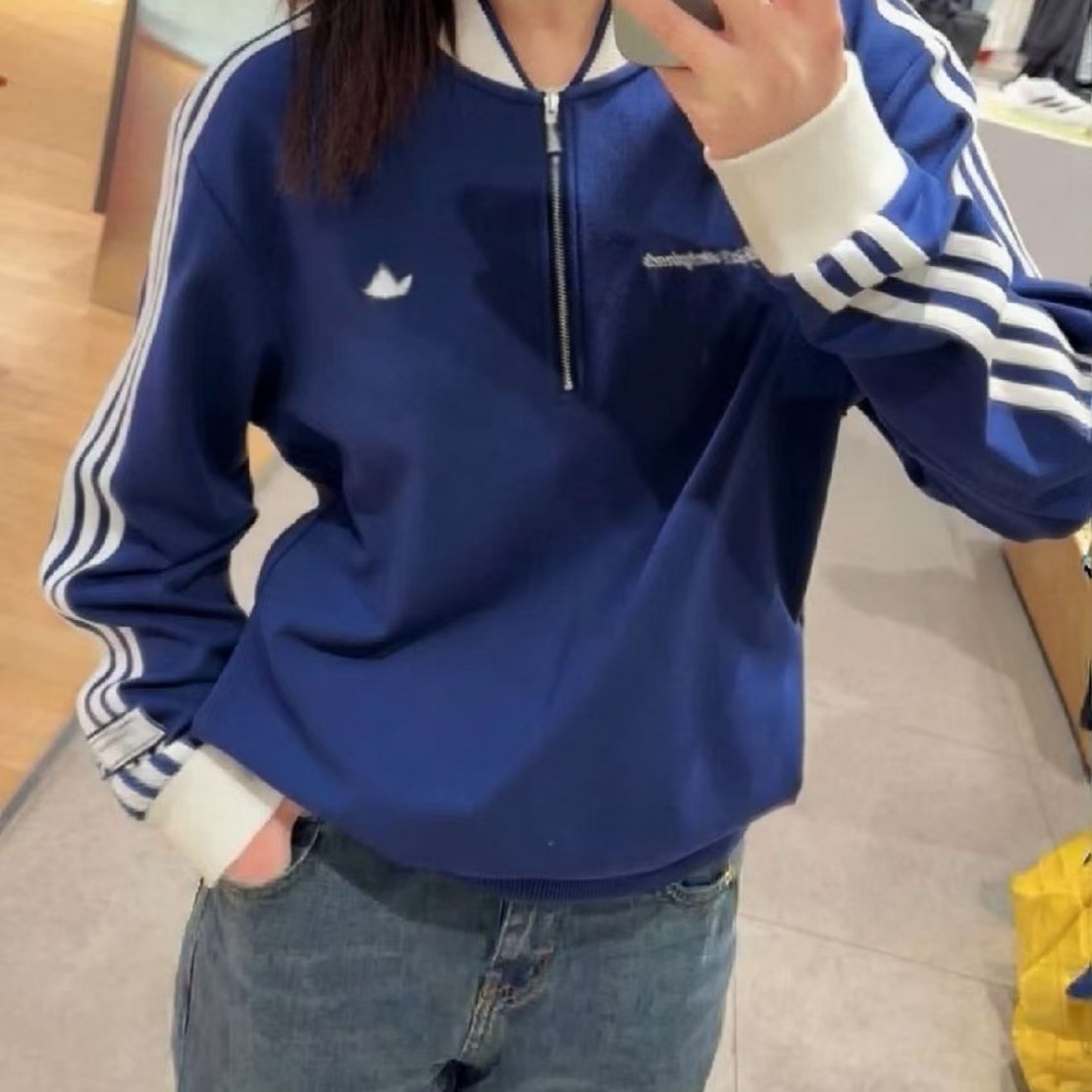 Clover alternative autumn and winter style, fleece-lined and thickened, unisex couple's versatile outdoor sports casual trendy brand jacket