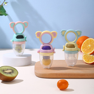 Baby push bite fruit and vegetable juice baby eat fruit push food supplement bite bag wholesale
