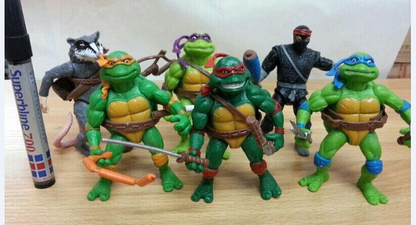 애니메이션 2014 영화 핫 닌자 거북이 6 공동 움직이는 닌자 거북이