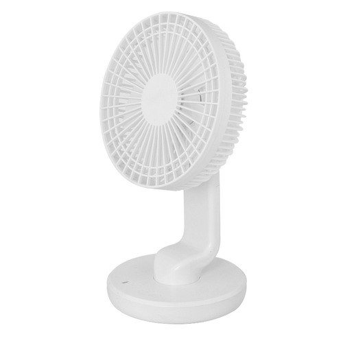 Desktop 6-inch small fan, telescopic wall-mounted office fan, student dormitory summer portable silent rotating