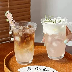 Новый китайский стиль стеклянная чашка классическая кофейная чашка с широким ртом