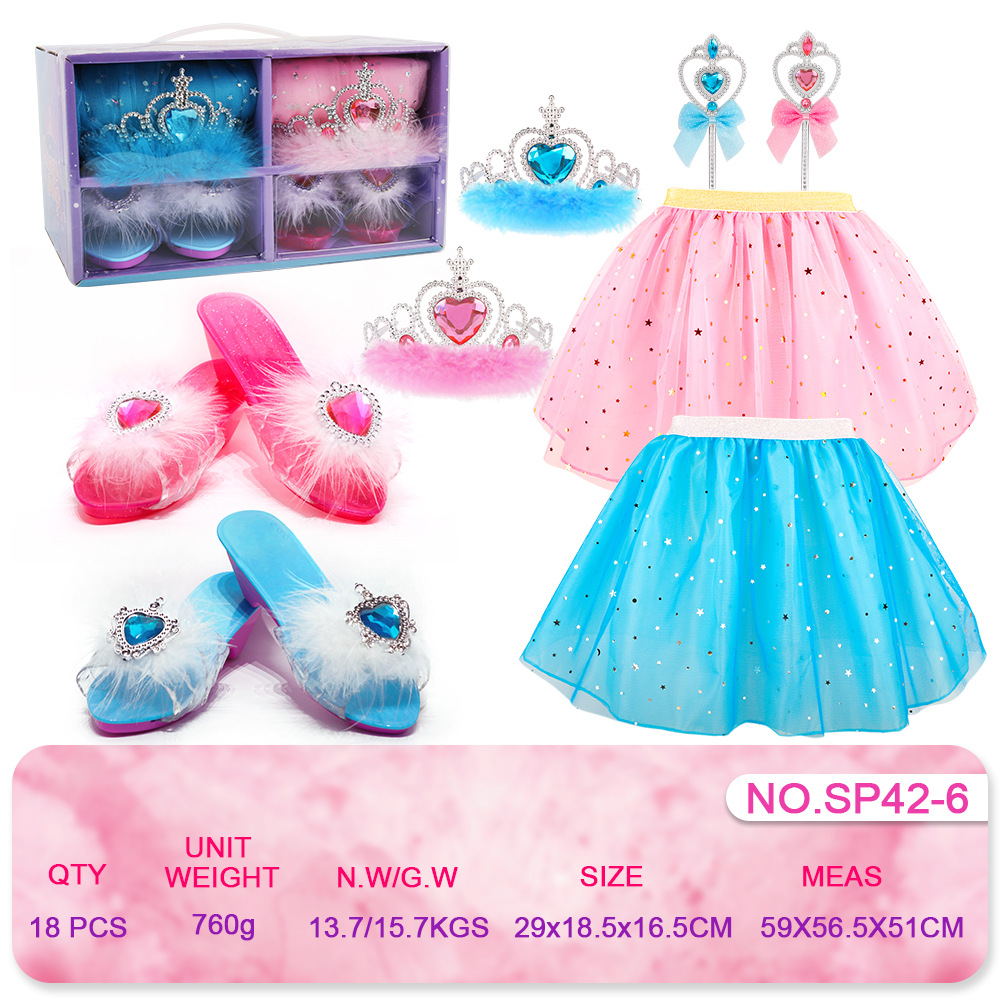 1416g Weight Dress Up & Pretend Play Toys Type Plastic Material Crown Pattern Cute Style Crown Plastic Dress Up & Pretend Play 4