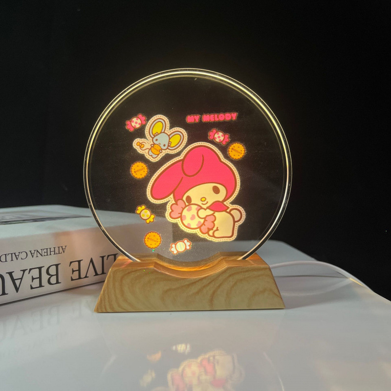 跨境热款发光水晶球小夜灯3D内雕情人节圣诞创意礼物|undefined