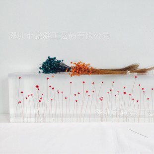 Acrylic Built-in Dried Flower Acrylic Built-in Specimen Acrylic Specimen Acrylic Flower Specimen