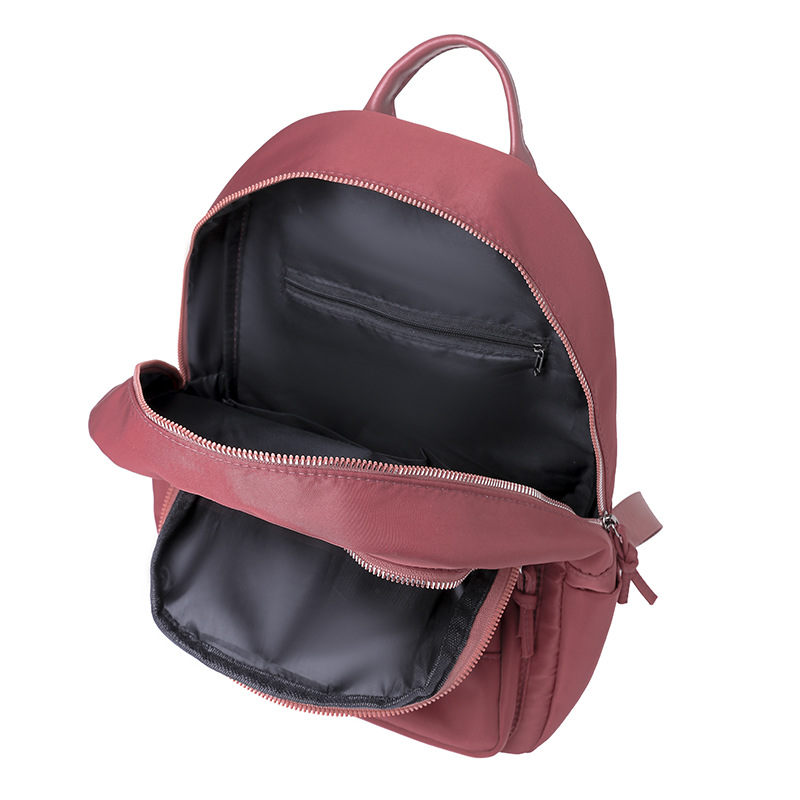 Fuente de origen 2023 nueva mochila Oxford para mujer coreana, mochila de viaje al aire libre de moda simple y versátil