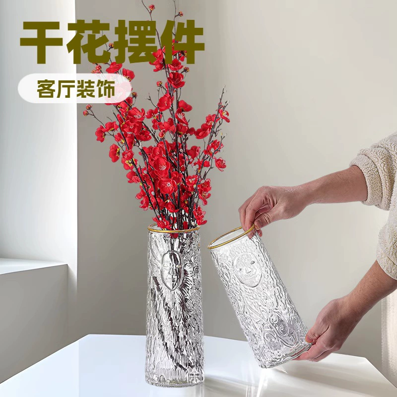 Ваза стекло прозрачное, продвинутый, легкий и роскошный