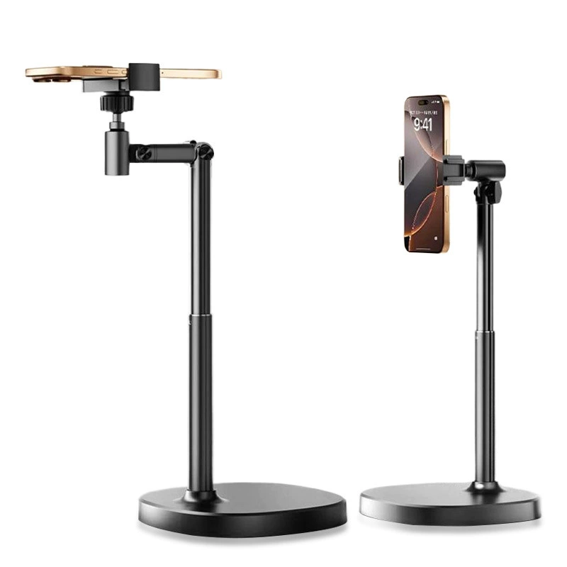 Подвесная подставка для ленивых, селфи на мобильном телефоне, просмотр драм и онлайн-уроков, многофункциональная универсальная бесплатная выдвижная настольная подвесная подставка для съемки