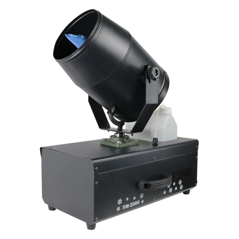 Máquina de nieve de simulación a gran escala de alta calidad para hacer nieve artificial, máquina de nieve y nieve, equipo de escenario interior y exterior