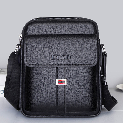 New Men's Single Shoulder Crossbody Bag Small Handbag Casual Trendy Single Shoulder Bag