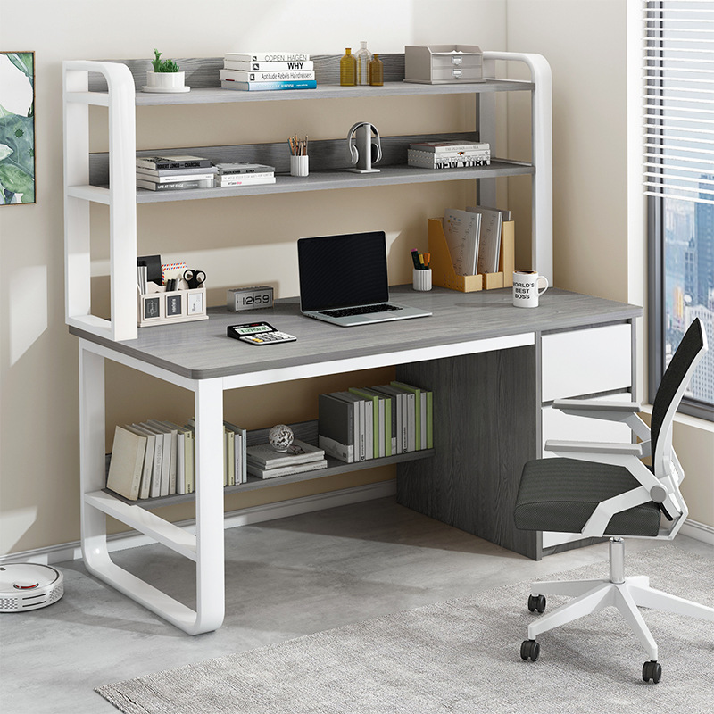 Computer Desktop Table Home Bedroom Modern Minimalist Desk with Drawer Desk Desk and Chair Combination Student Study Table