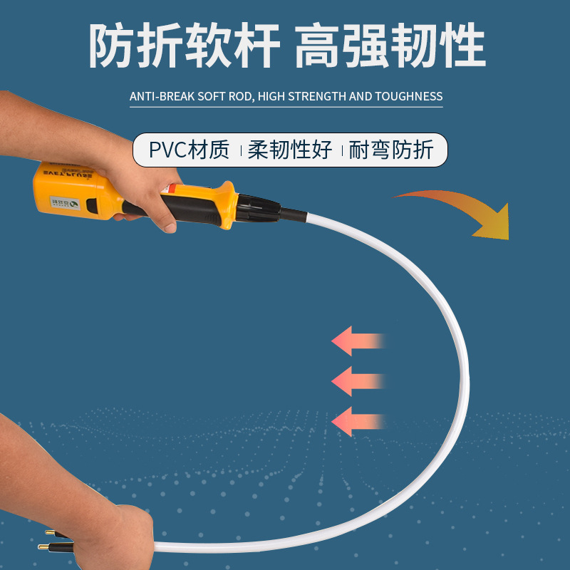herramienta eléctrica de conducción de cerdos para conducir cerdos, herramienta de conducción de ganado y ovejas para conducir cerdos de alta potencia y gran capacidad de electricidad desmontable
